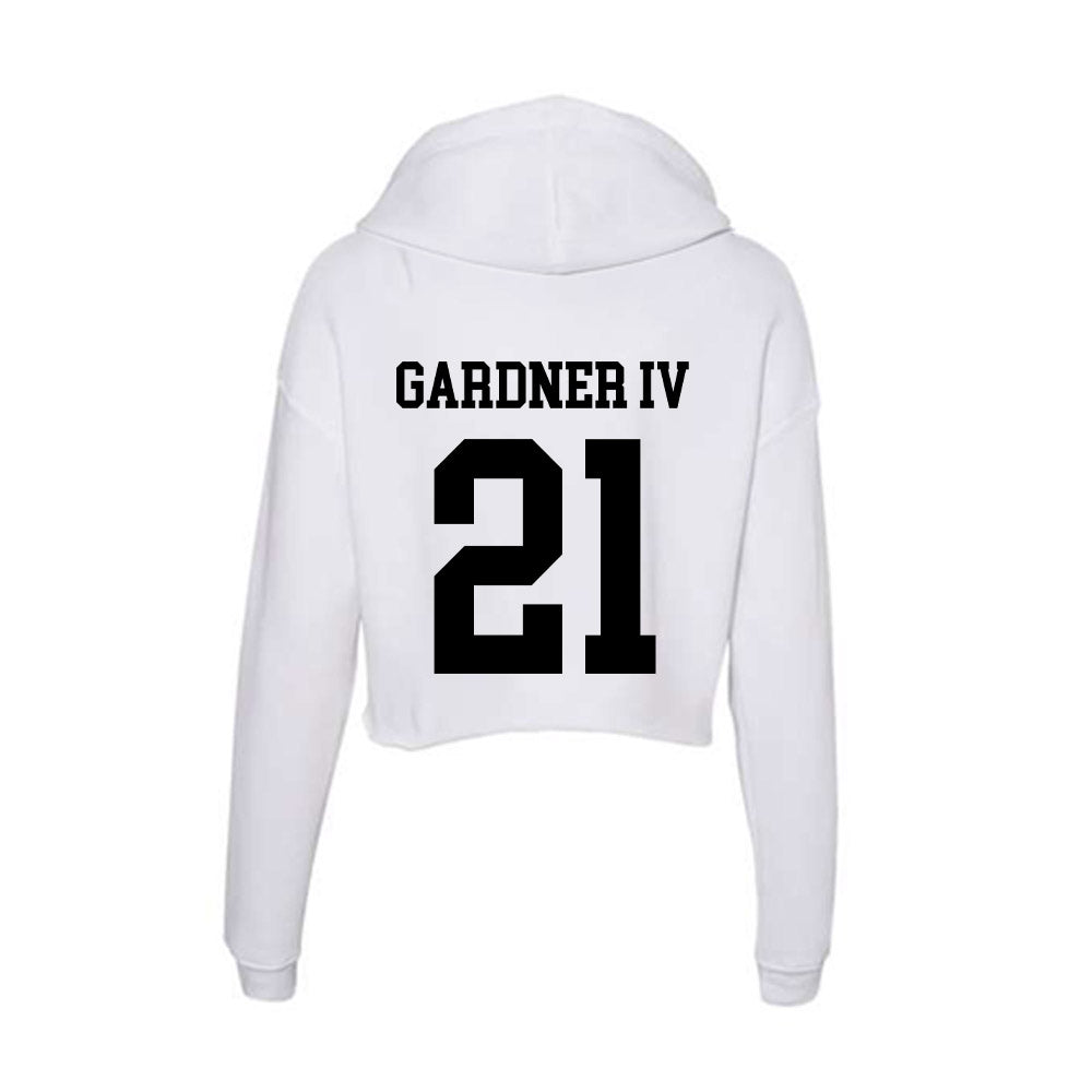 Alabama State - NCAA Football : JR Gardner IV - Classic Shersey Women's Crop Fleece Hoodie-1