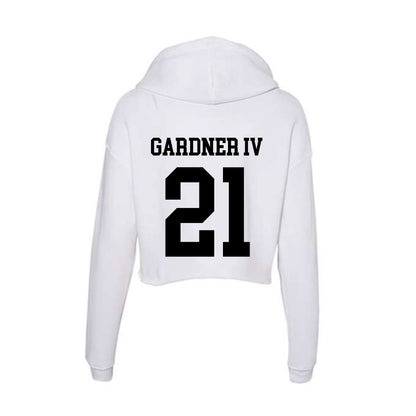 Alabama State - NCAA Football : JR Gardner IV - Classic Shersey Women's Crop Fleece Hoodie-1