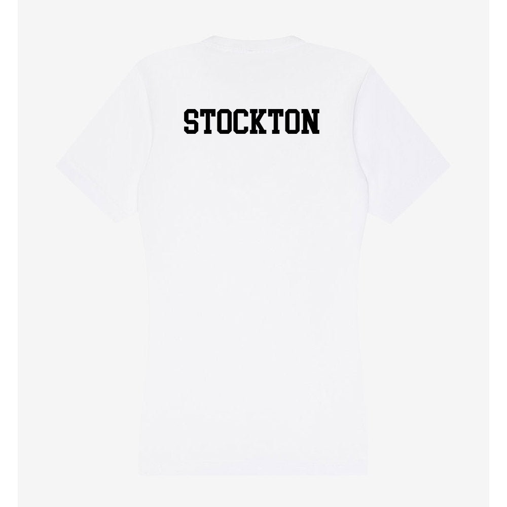 Alabama State - NCAA Men's Track & Field : Seth Stockton - Classic Shersey Women's V-Neck T-Shirt-1