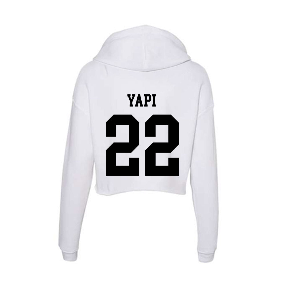 Alabama State - NCAA Women's Soccer : Emmanuella Yapi - Classic Shersey Women's Crop Fleece Hoodie-1