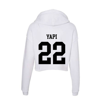 Alabama State - NCAA Women's Soccer : Emmanuella Yapi - Classic Shersey Women's Crop Fleece Hoodie-1