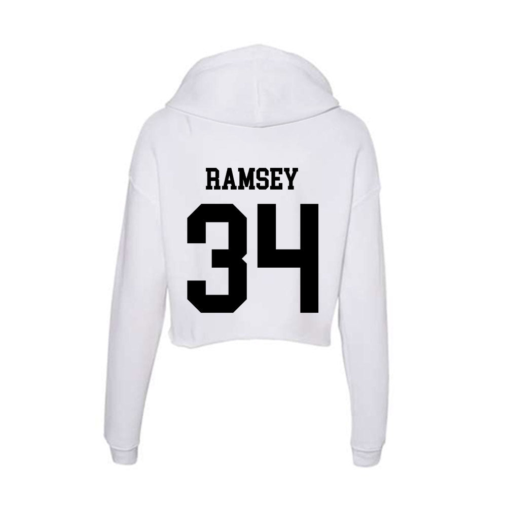 Alabama State - NCAA Softball : Brooke Ramsey - Classic Shersey Women's Crop Fleece Hoodie-1