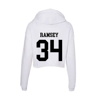 Alabama State - NCAA Softball : Brooke Ramsey - Classic Shersey Women's Crop Fleece Hoodie-1