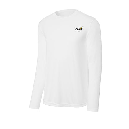 Alabama State - NCAA Men's Golf : Narabodin Swaengdee - Classic Shersey Activewear Long Sleeve T-Shirt-0