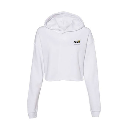 Alabama State - NCAA Women's Basketball : Taylor Smith - Classic Shersey Women's Crop Fleece Hoodie-0