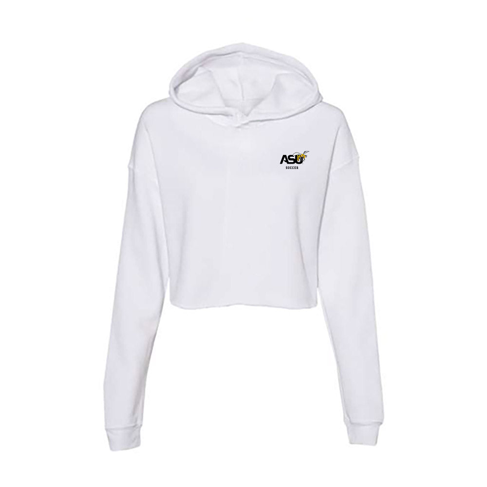 Alabama State - NCAA Women's Soccer : Billy Bob - Classic Shersey Women's Crop Fleece Hoodie-0