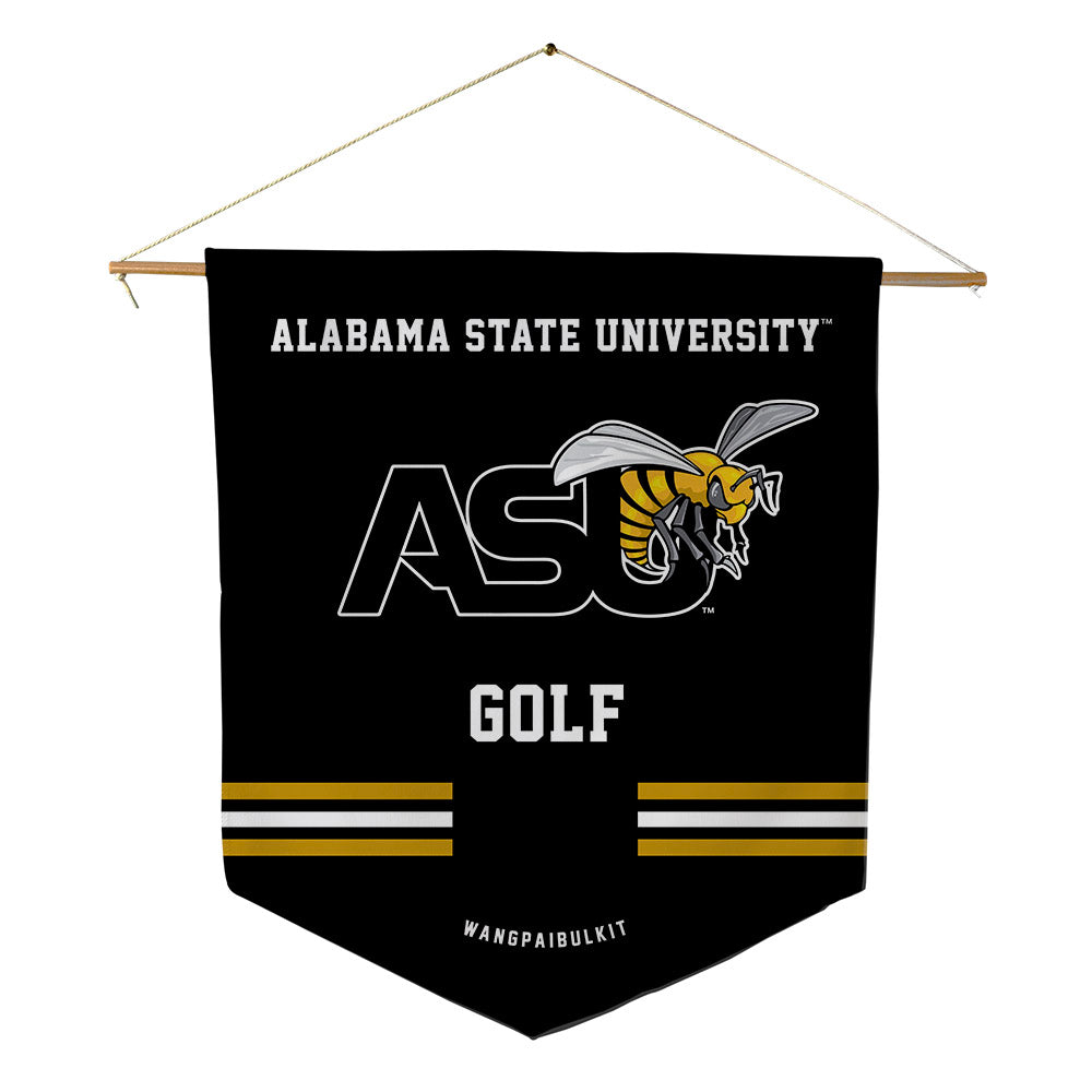 Alabama State - NCAA Men's Golf : Chotithuch Wangpaibulkit - Pennant - 18" x 21"-0