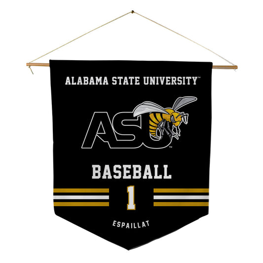 Alabama State - NCAA Baseball : Alex Espaillat - Pennant - 18" x 21"-0