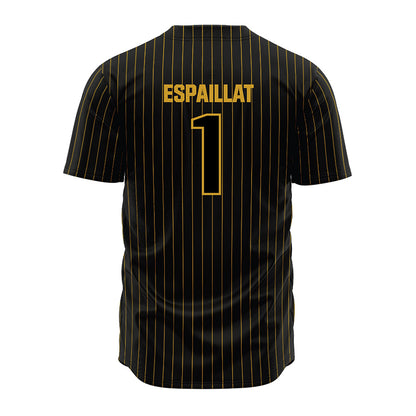 Alabama State - NCAA Baseball : Alex Espaillat - Black Jersey-1
