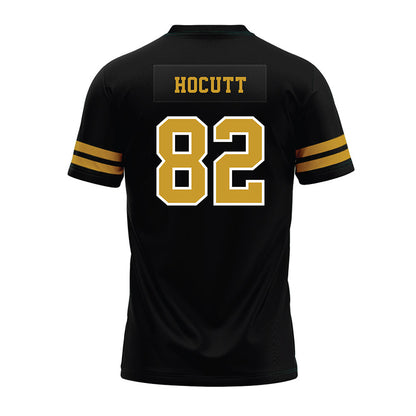 Alabama State - NCAA Football : Will Hocutt - Black Premium Football Jersey-1