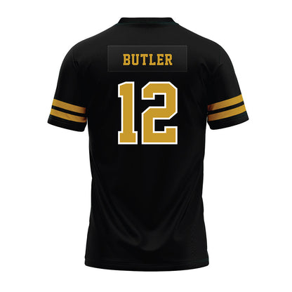 Alabama State - NCAA Football : Mekhi Butler - Black Premium Football Jersey-1
