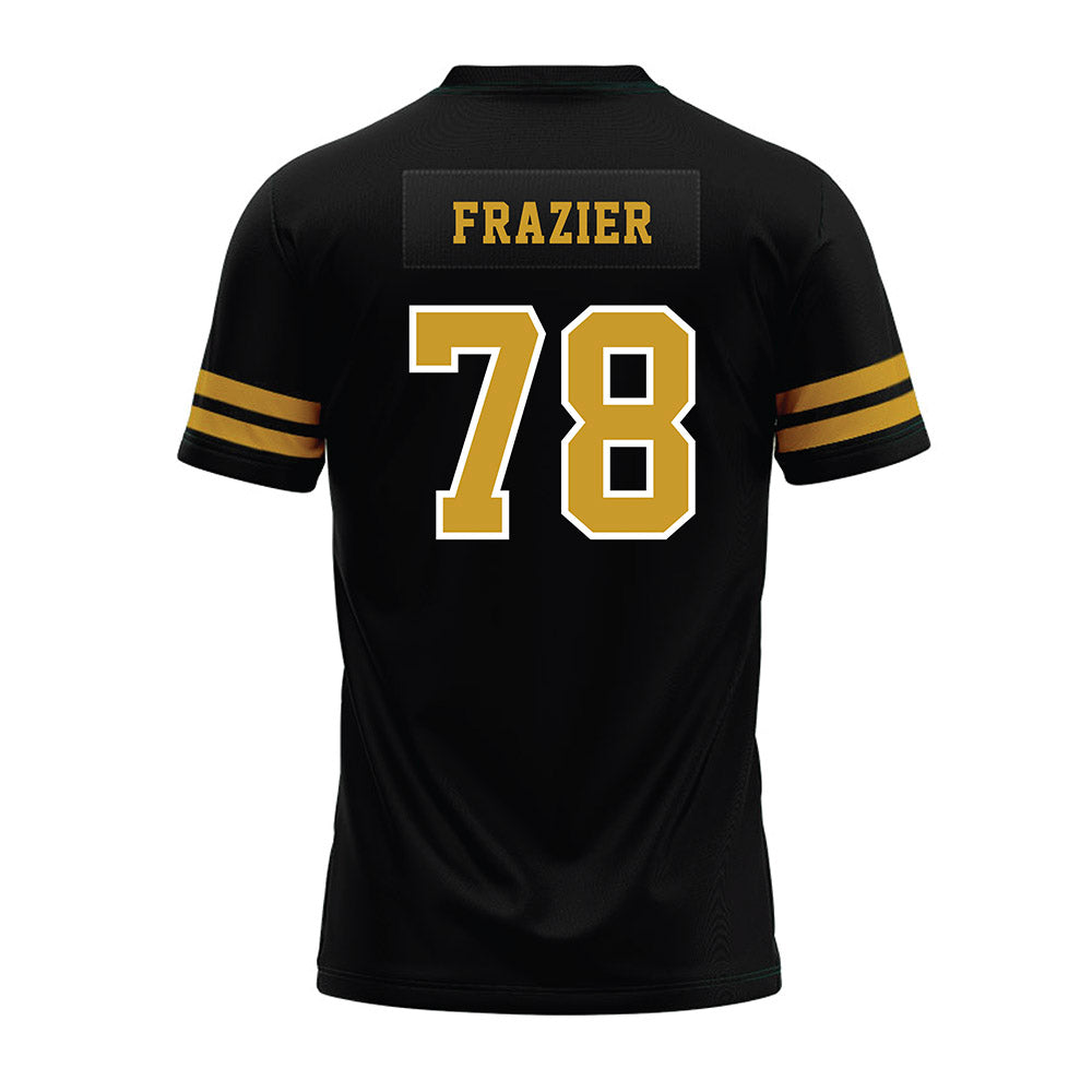 Alabama State - NCAA Football : Jeremiah Frazier - Black Premium Football Jersey-1