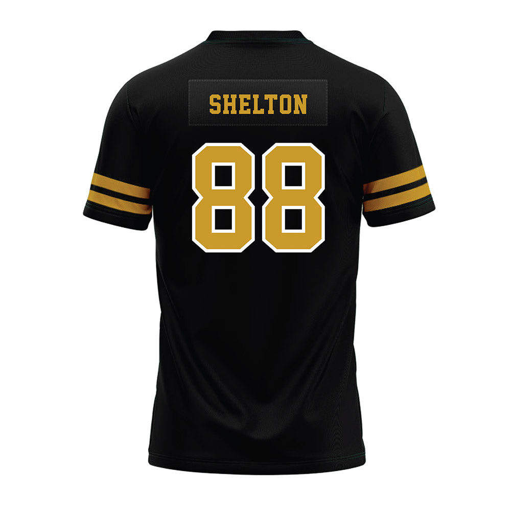 Alabama State - NCAA Football : Eldridge Shelton - Black Premium Football Jersey-1
