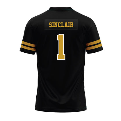 Alabama State - NCAA Football : Sonja Sinclair - Black Premium Football Jersey-1