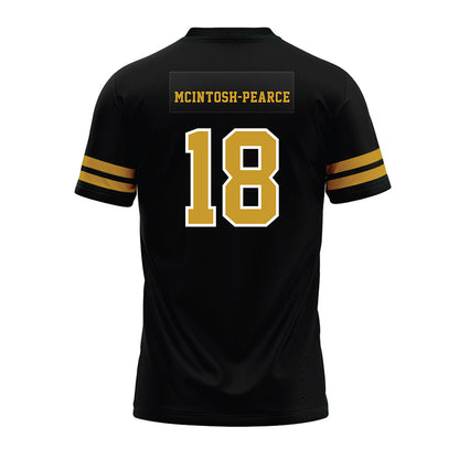 Alabama State - NCAA Football : Ryley McIntosh-pearce - Black Premium Football Jersey-1