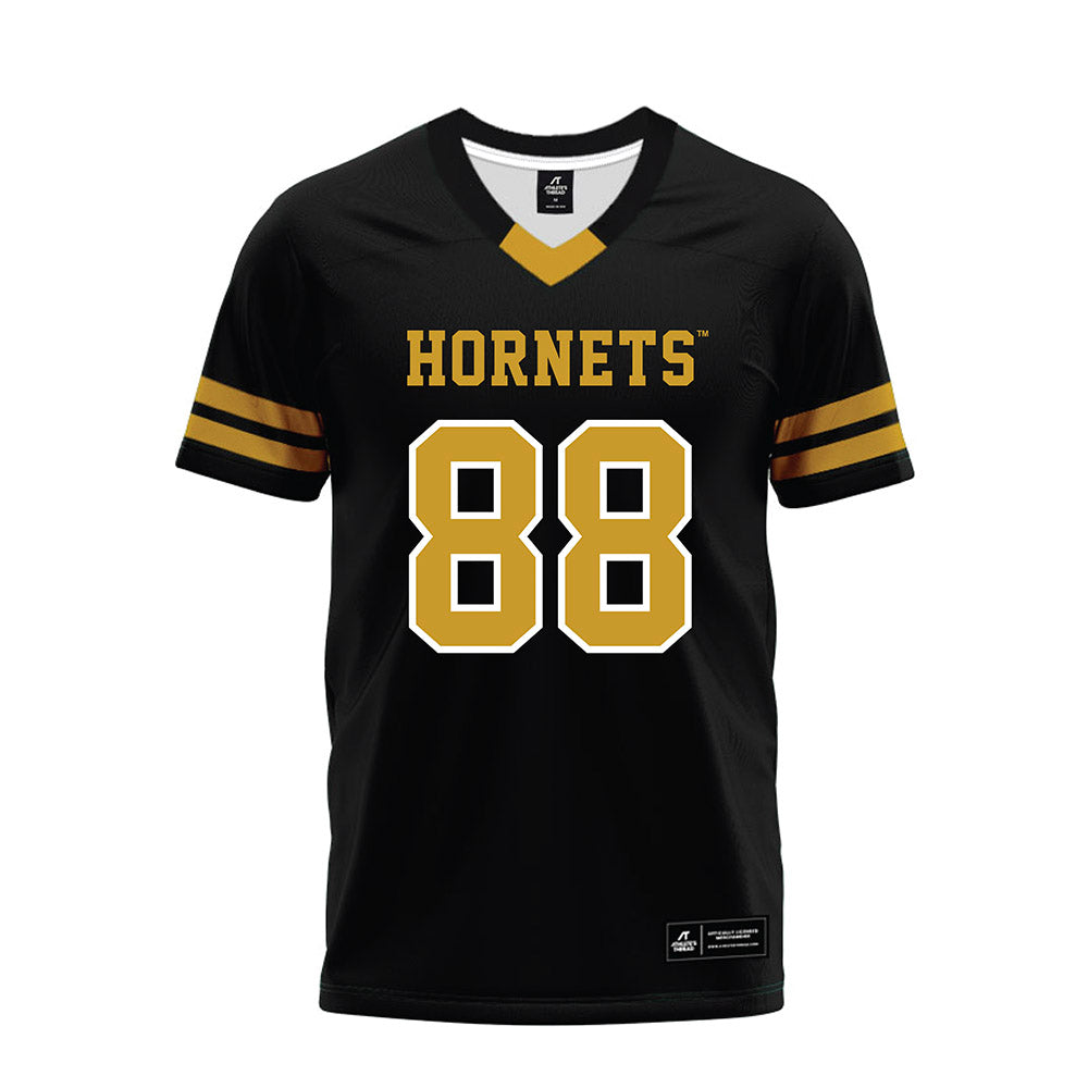 Alabama State - NCAA Football : Eldridge Shelton - Black Premium Football Jersey-0