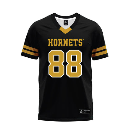 Alabama State - NCAA Football : Eldridge Shelton - Black Premium Football Jersey-0