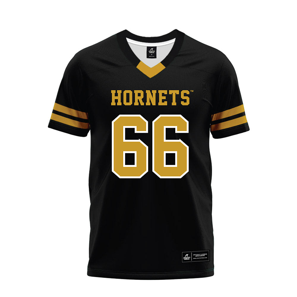 Alabama State - NCAA Football : Darrius King - Black Premium Football Jersey-0