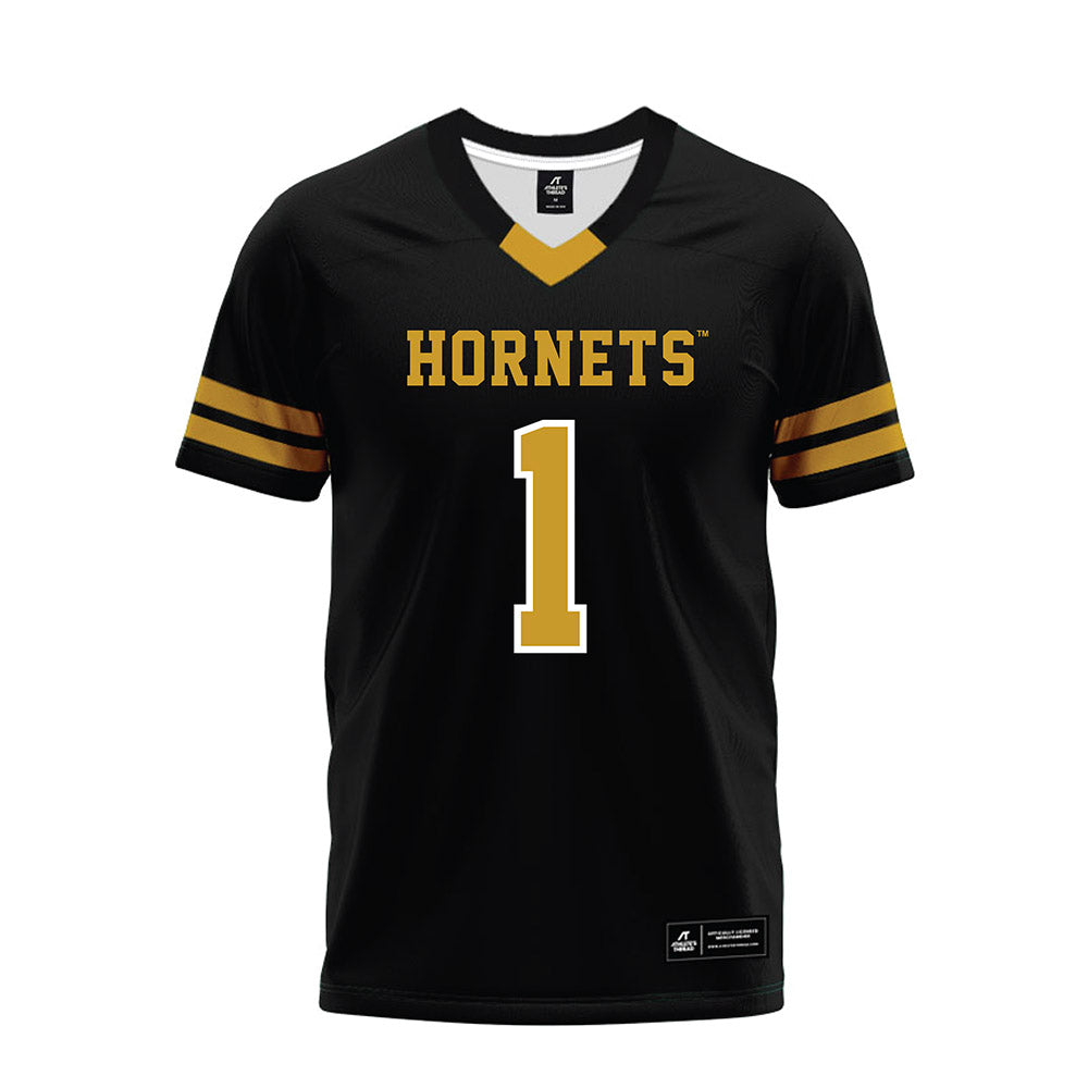 Alabama State - NCAA Football : Sonja Sinclair - Black Premium Football Jersey-0
