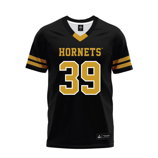 Alabama State - NCAA Football : Bravis Cave - Black Premium Football Jersey-0