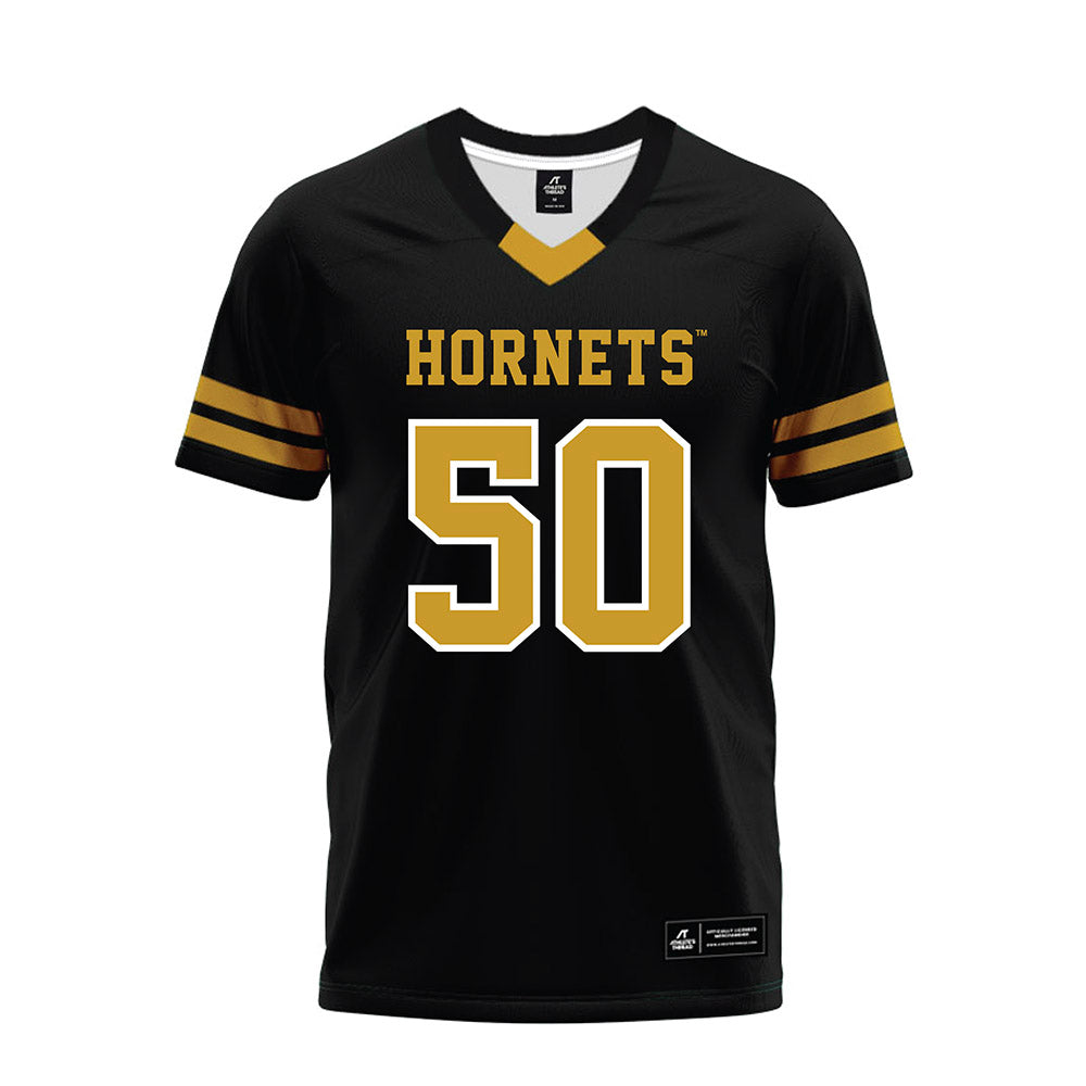 Alabama State - NCAA Football : Dezmond Penn - Black Premium Football Jersey-0