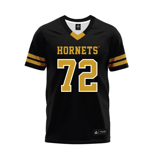 Alabama State - NCAA Football : Ian Shark - Black Premium Football Jersey-0