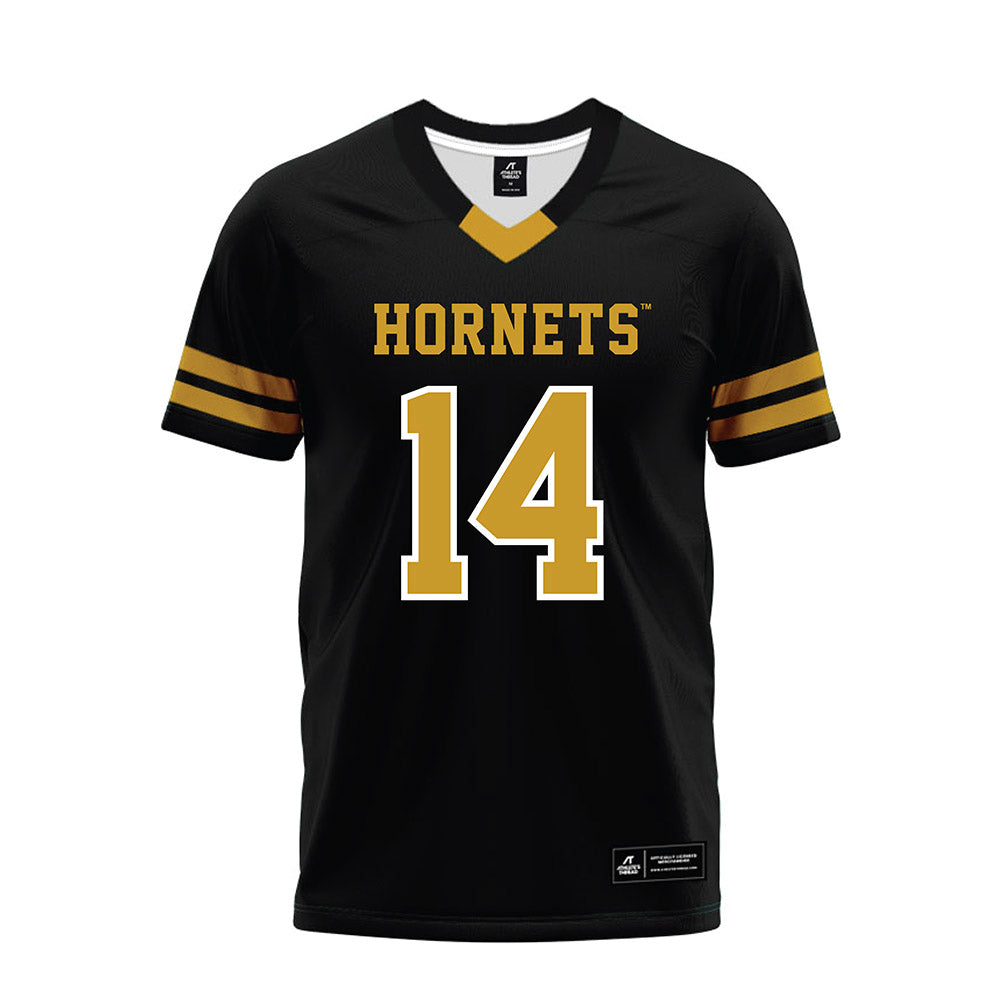 Alabama State - NCAA Football : Brennen Ceaser - Black Premium Football Jersey-0