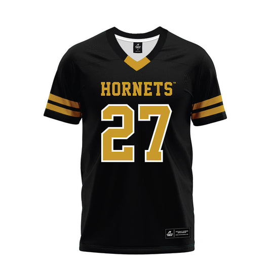 Alabama State - NCAA Football : Eric Tarrant - Black Premium Football Jersey-0