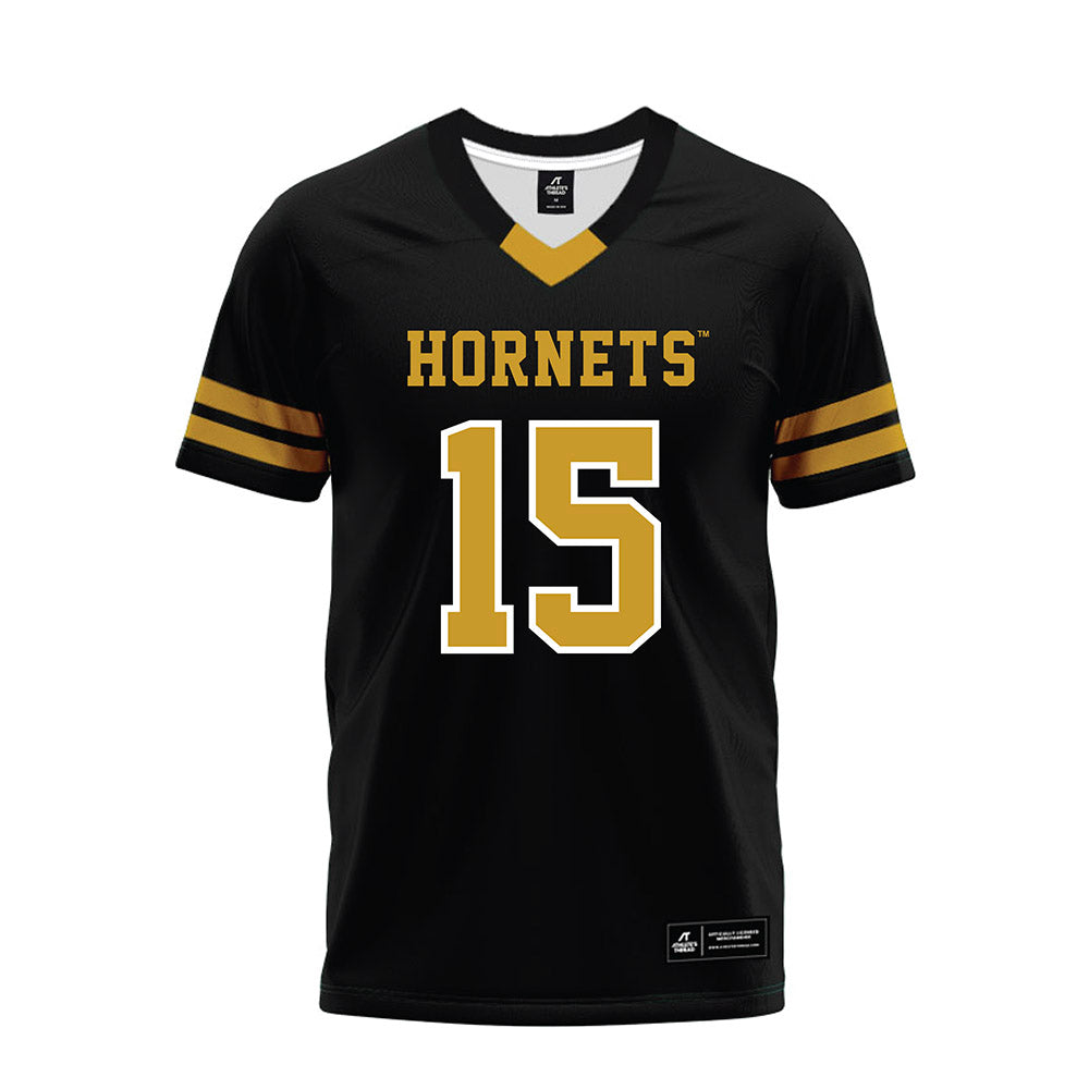 Alabama State - NCAA Football : Laura Osmond - Black Premium Football Jersey-0