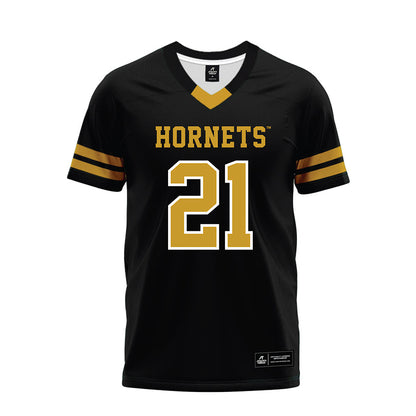 Alabama State - NCAA Football : JR Gardner IV - Black Premium Football Jersey-0