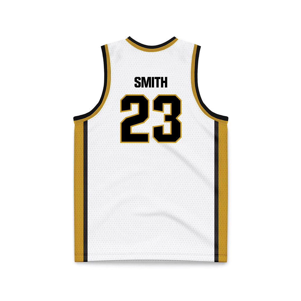 Alabama State - NCAA Women's Basketball : Taylor Smith - White Basketball Jersey-1