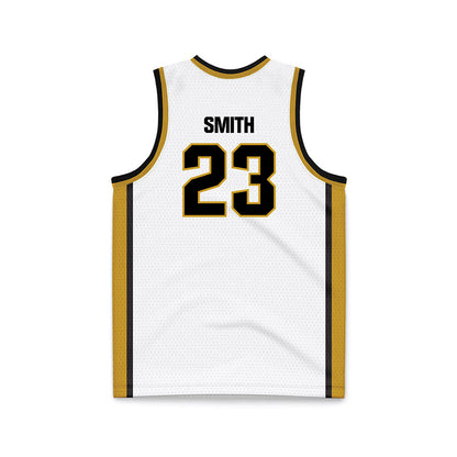 Alabama State - NCAA Women's Basketball : Taylor Smith - White Basketball Jersey-1