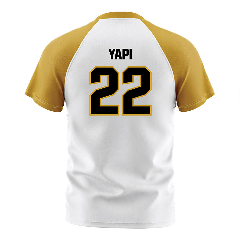 Alabama State - NCAA Women's Soccer : Emmanuella Yapi - White Soccer Jersey-1