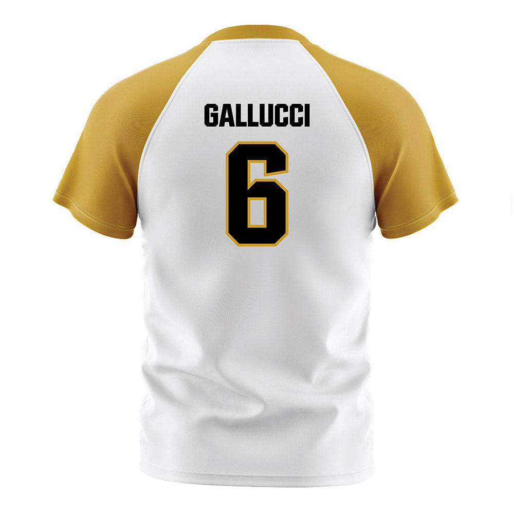Alabama State - NCAA Women's Soccer : Adriana Gallucci - White Soccer Jersey-1