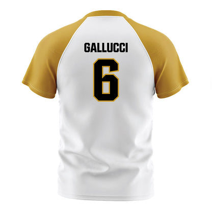 Alabama State - NCAA Women's Soccer : Adriana Gallucci - White Soccer Jersey-1