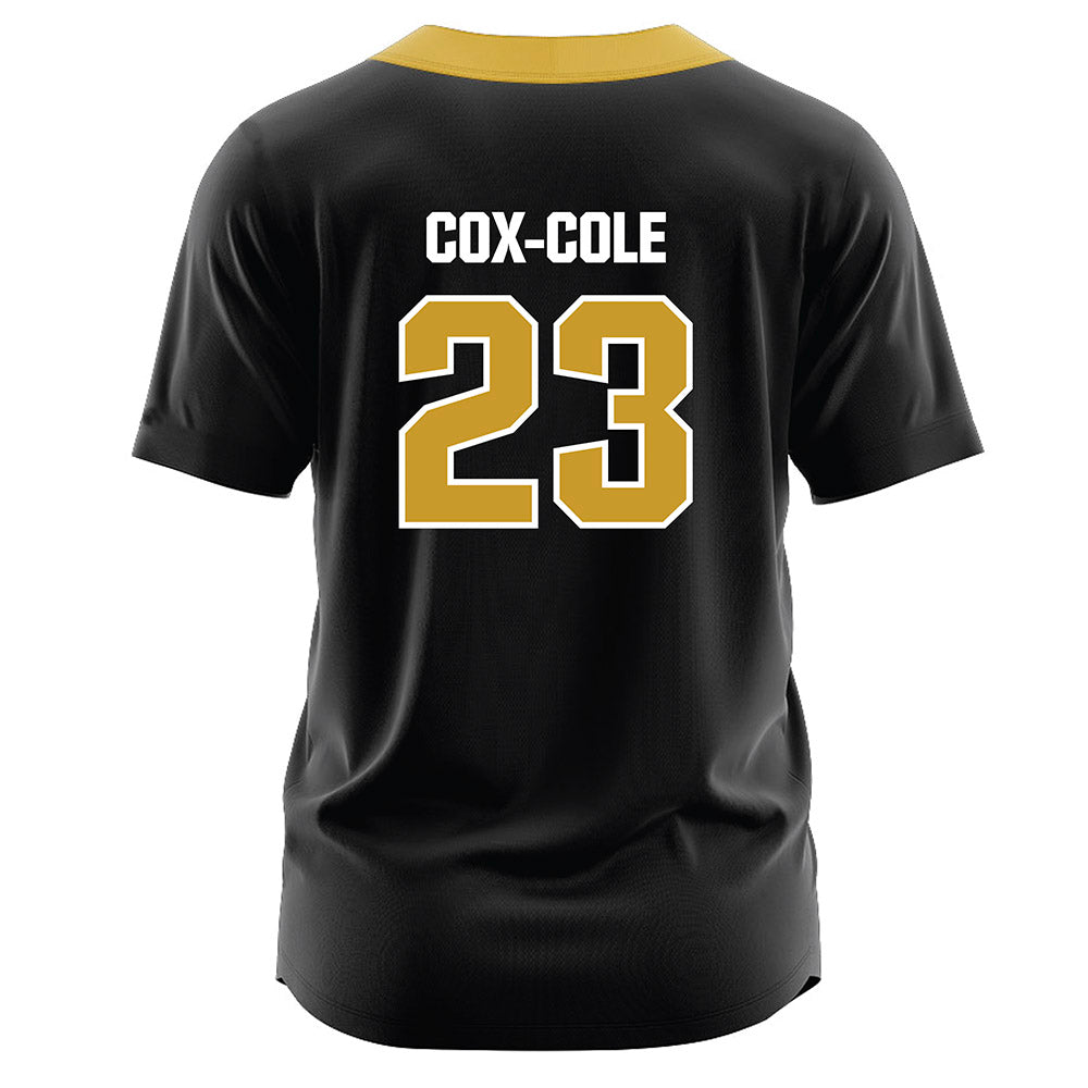 Alabama State - NCAA Softball : Arianna Cox-Cole - Black Jersey-1