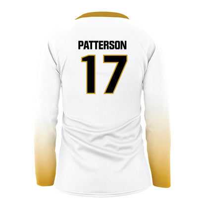 Alabama State - NCAA Women's Volleyball : Brooklynn Patterson - White Volleyball Jersey-1