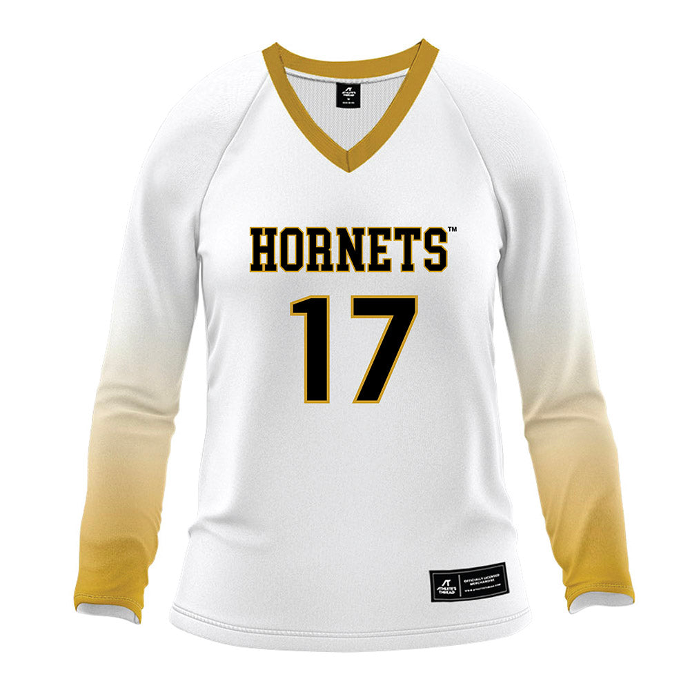 Alabama State - NCAA Women's Volleyball : Brooklynn Patterson - White Volleyball Jersey-0