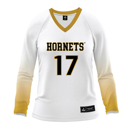 Alabama State - NCAA Women's Volleyball : Brooklynn Patterson - White Volleyball Jersey-0