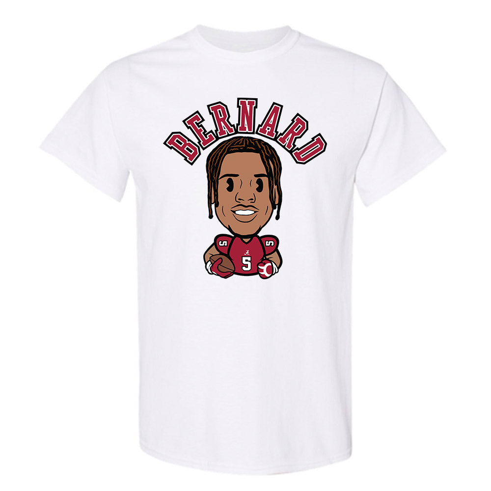 Alabama - NCAA Football : Germie Bernard - Caricature T-Shirt-0