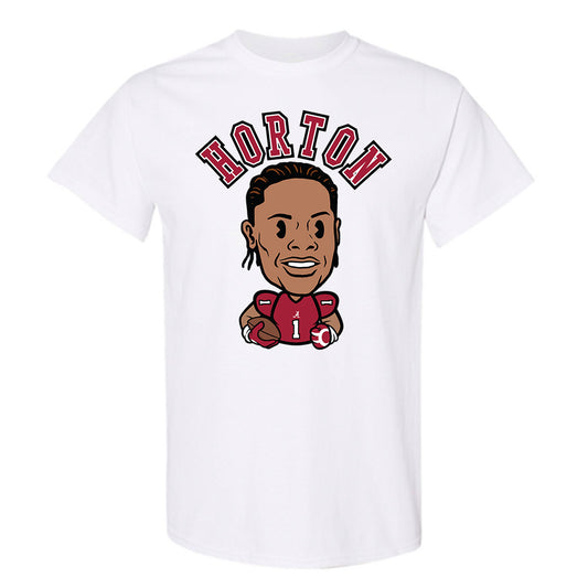 Alabama - NCAA Football : Isaiah Horton - Caricature T-Shirt-0