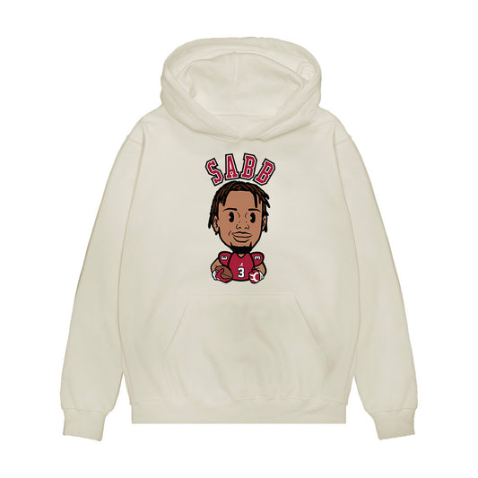 Alabama - NCAA Football : Sabb Keon - Caricature Premium Hooded Sweatshirt-0