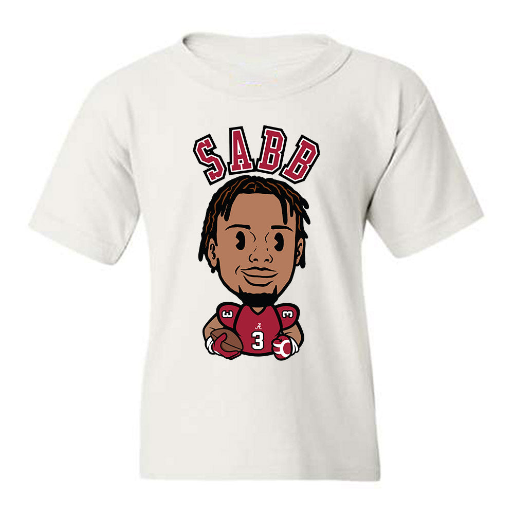 Alabama - NCAA Football : Sabb Keon - Caricature Youth T-Shirt-0