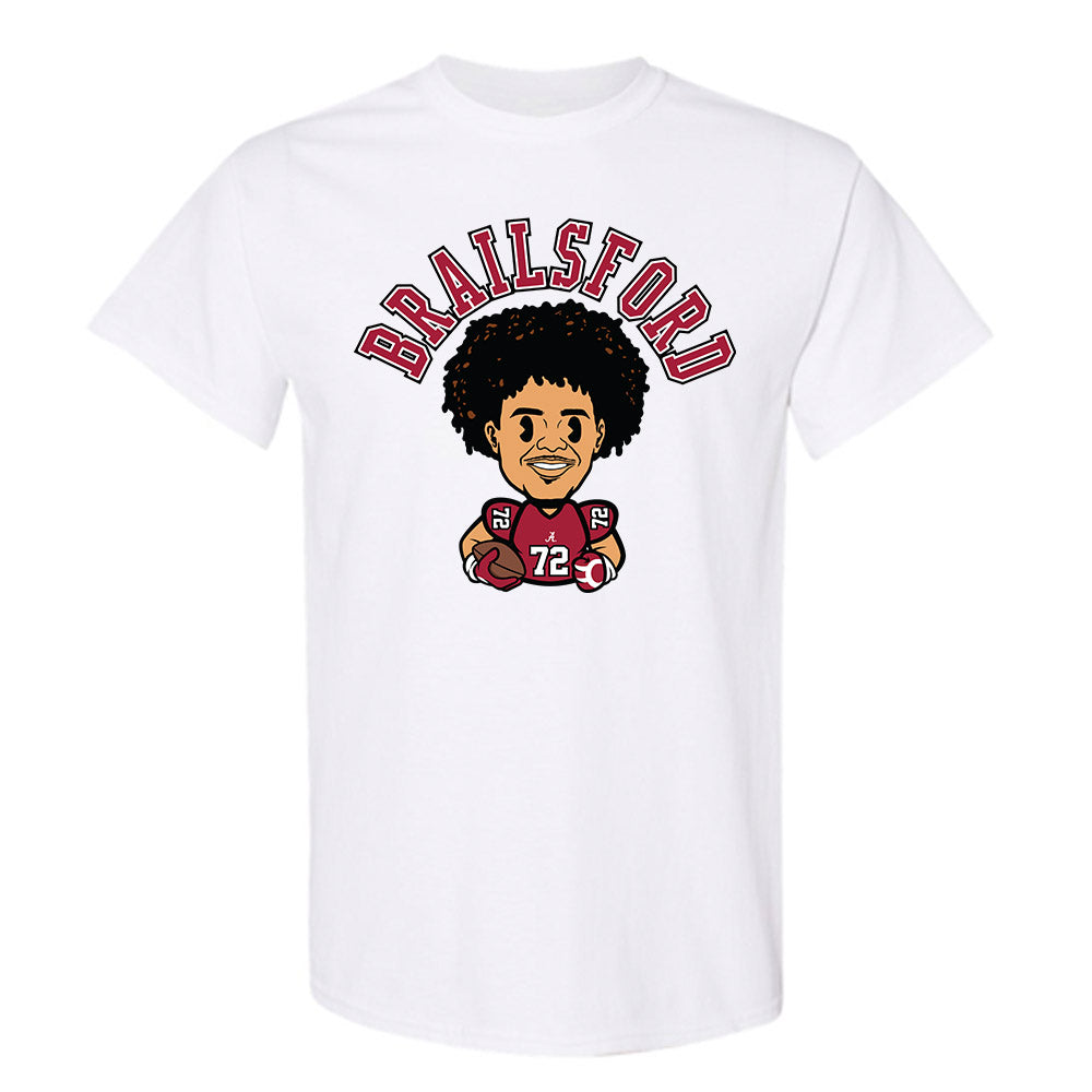 Alabama - NCAA Football : Brailsford Parker - Caricature T-Shirt-0