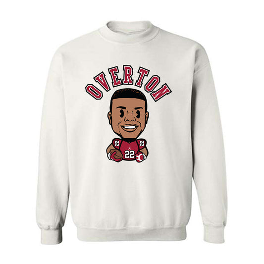 Alabama - NCAA Football : LT Overton - Caricature Crewneck Sweatshirt-0