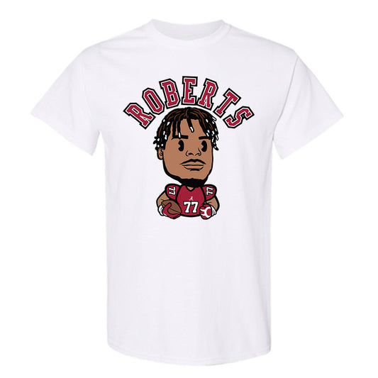 Alabama - NCAA Football : Jaeden Roberts - Caricature T-Shirt-0