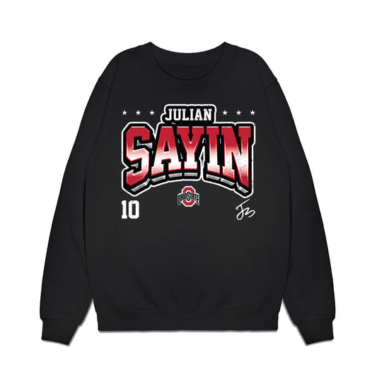 Ohio State - NCAA Football : Julian Sayin - Premium Crewneck Sweatshirt-0