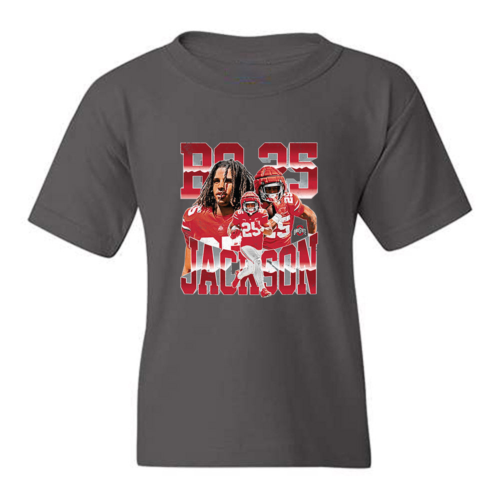 Ohio State - NCAA Football : Bo Jackson - Collage Youth T-Shirt-0
