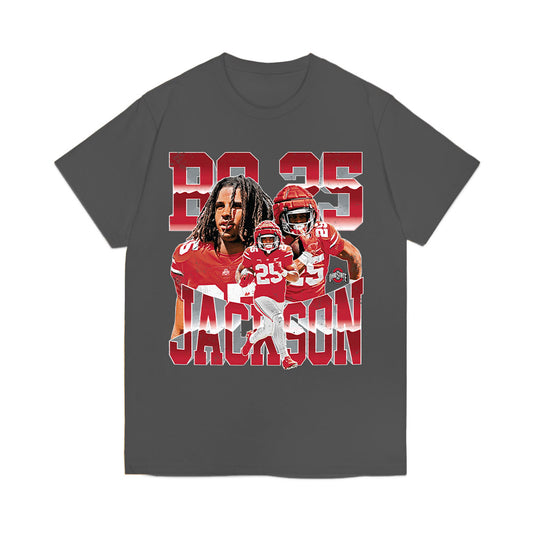 Ohio State - NCAA Football : Bo Jackson - Collage Comfort Colors T-Shirt-0