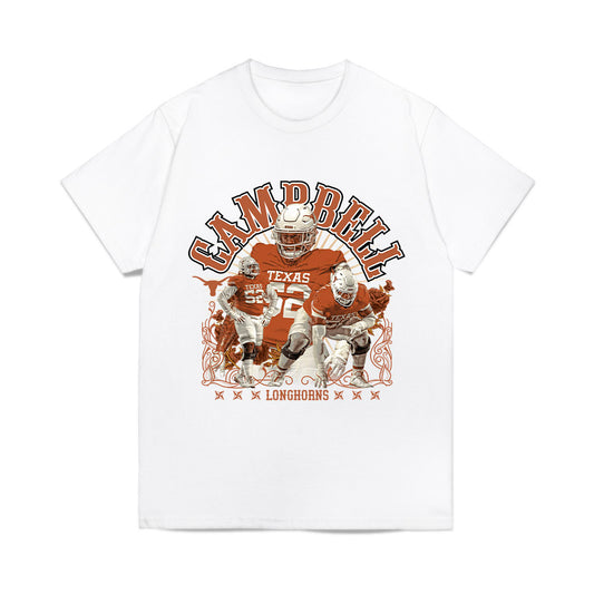 Texas - NCAA Football : Dj Campbell - Comfort Colors T-Shirt-0